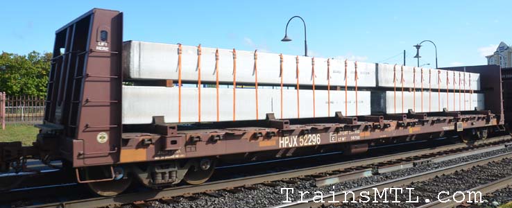 Car/wagon HPJX52296 left side / coté gauche